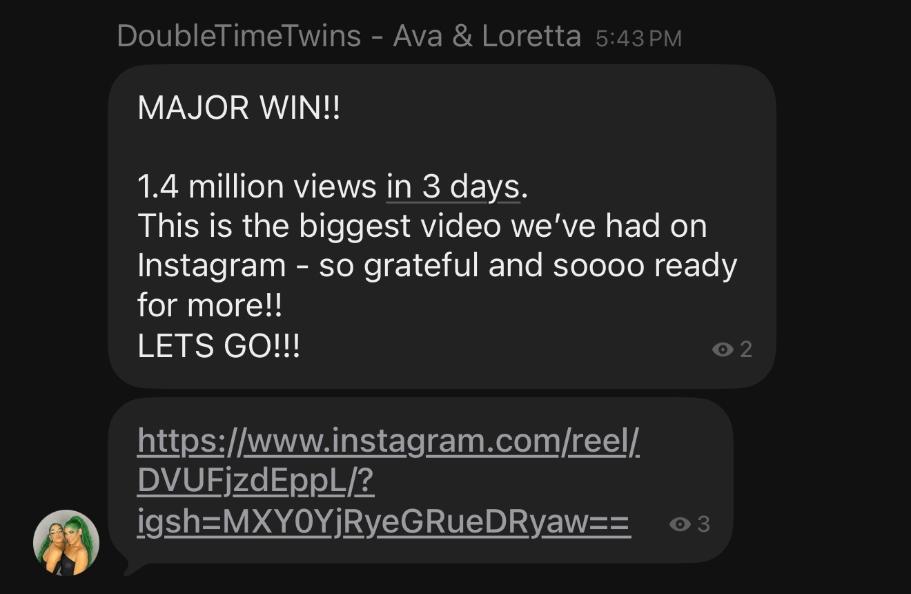 Viral Creator Academy testimonial 3
